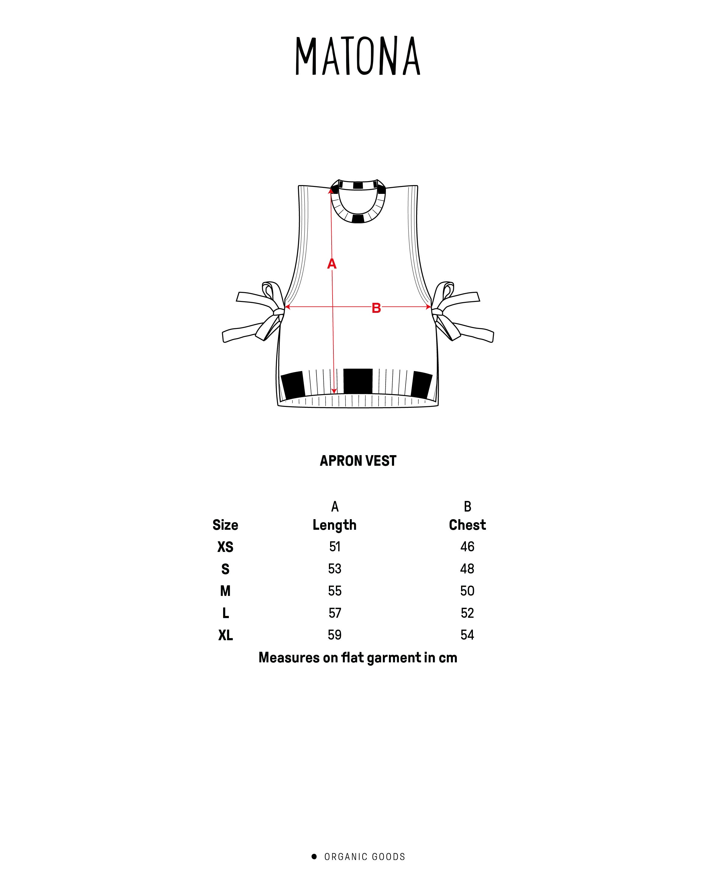Apron Vest azure