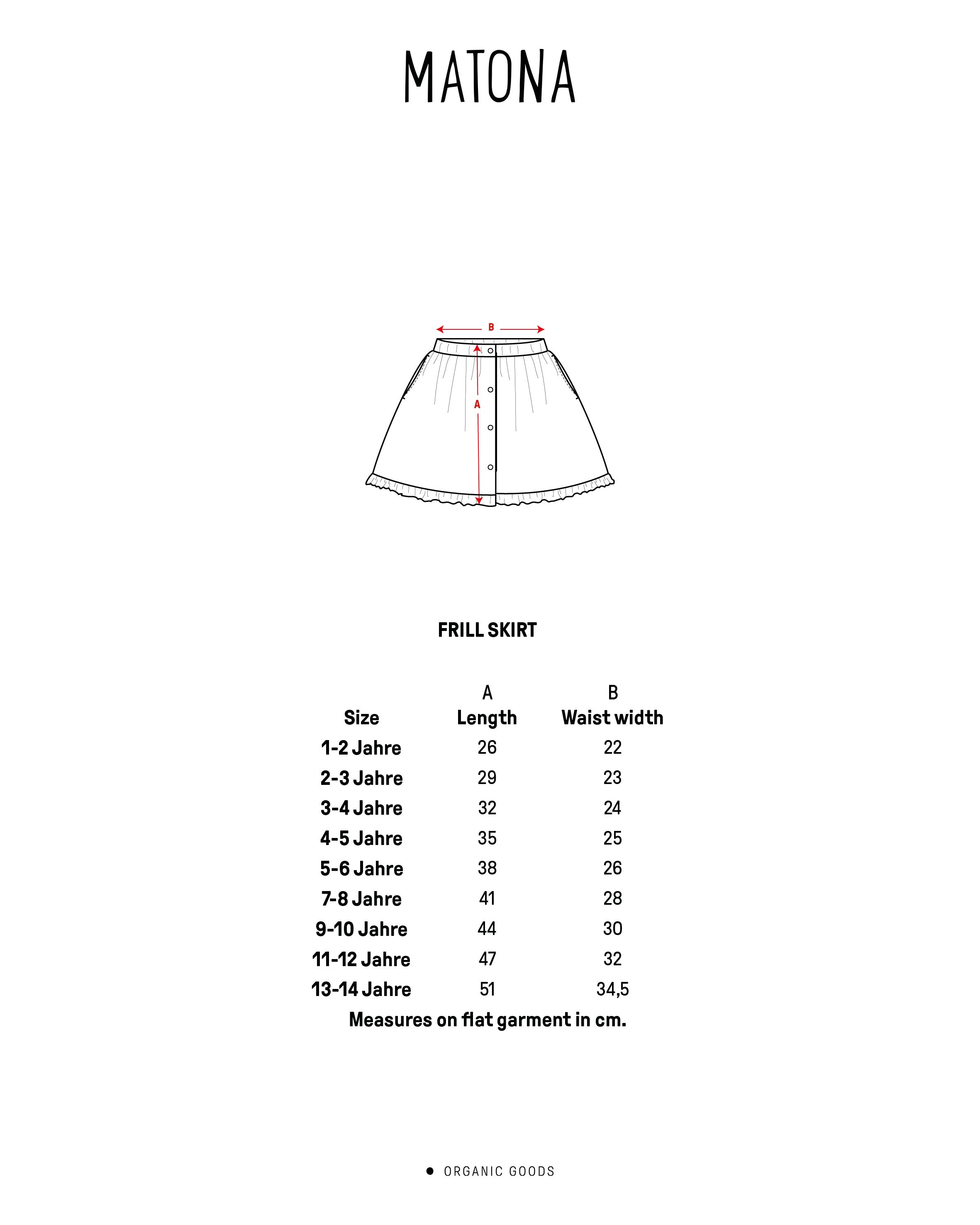 Frill Skirt olive