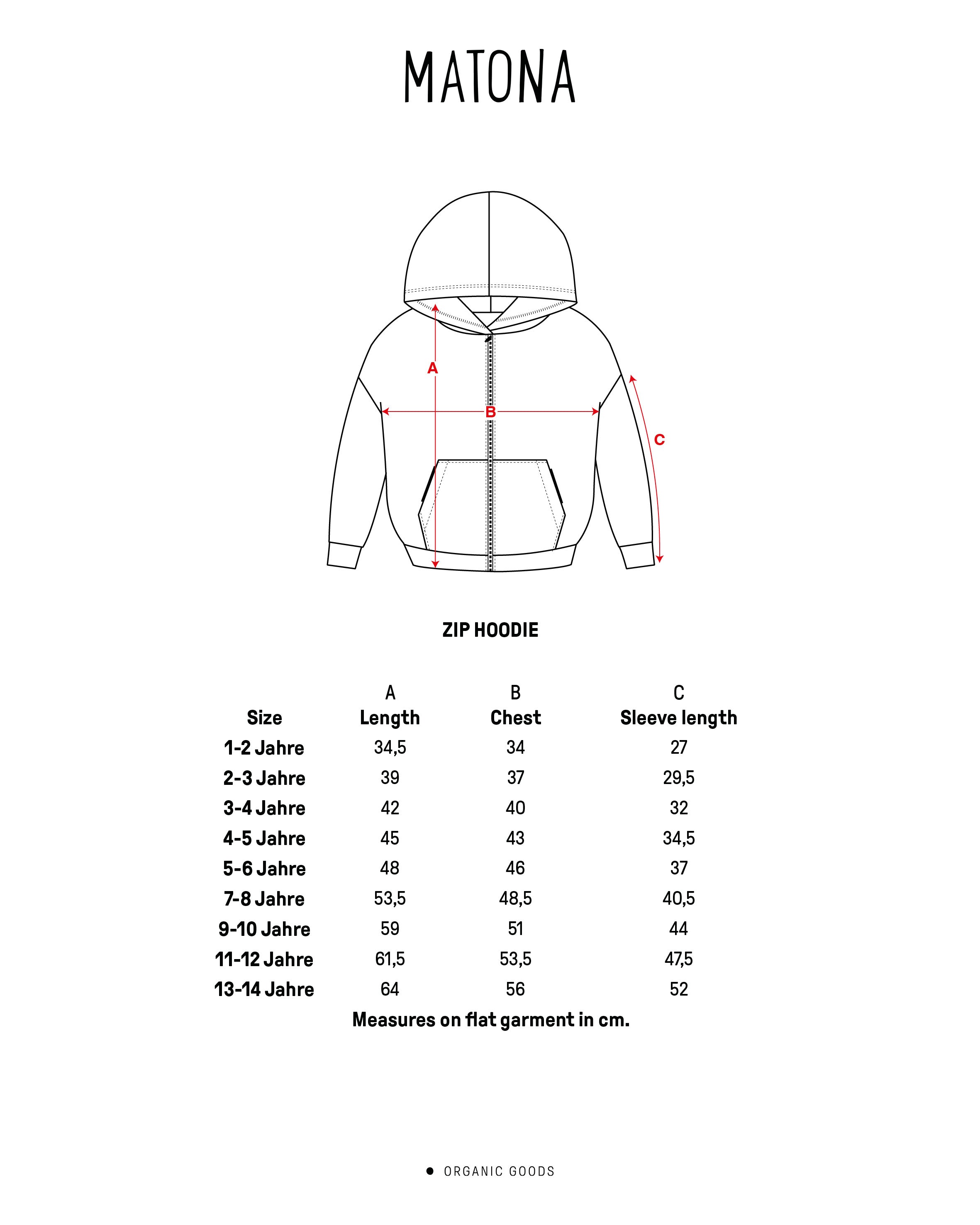 Zip Hoodie vanilla