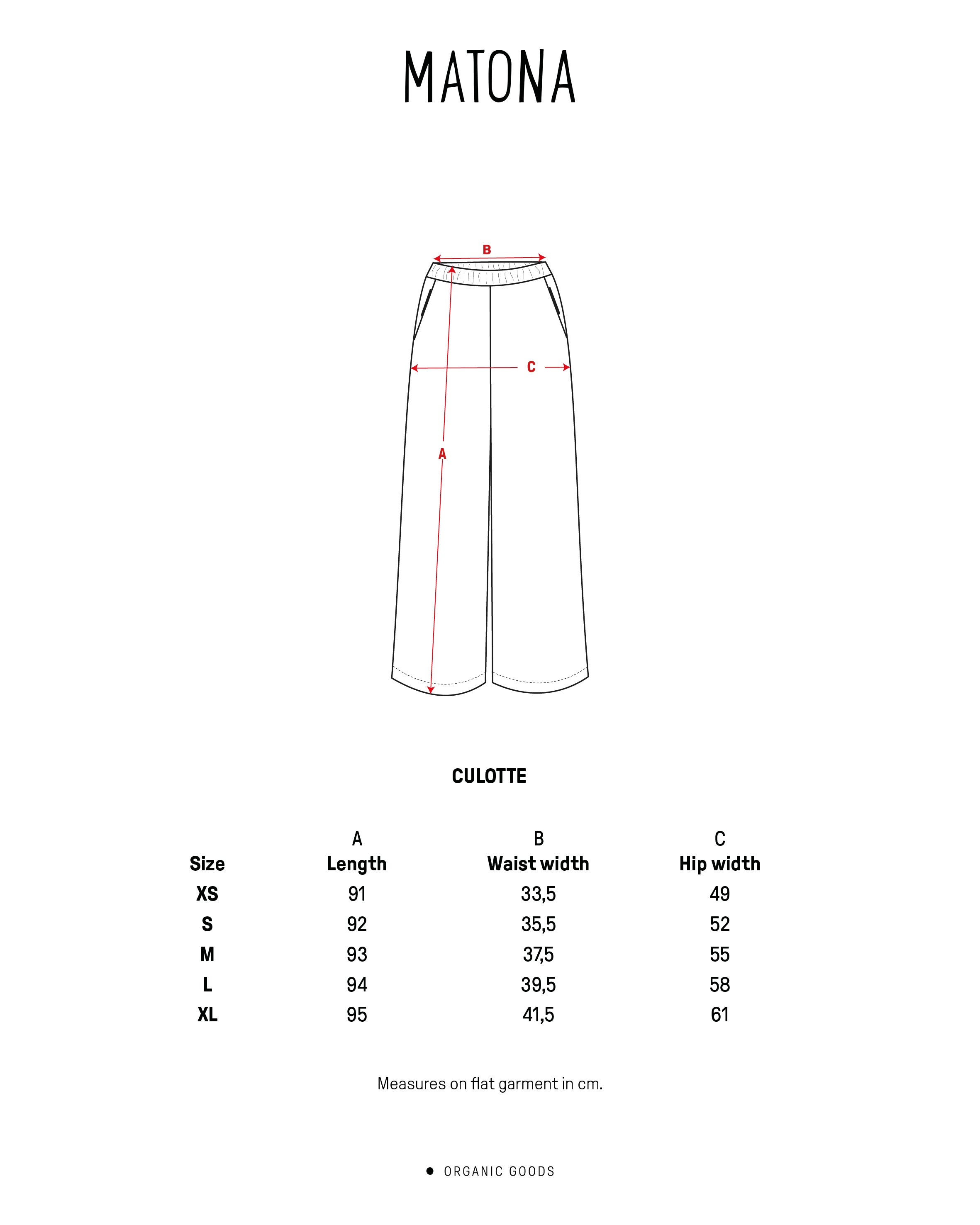 Culotte rooibos