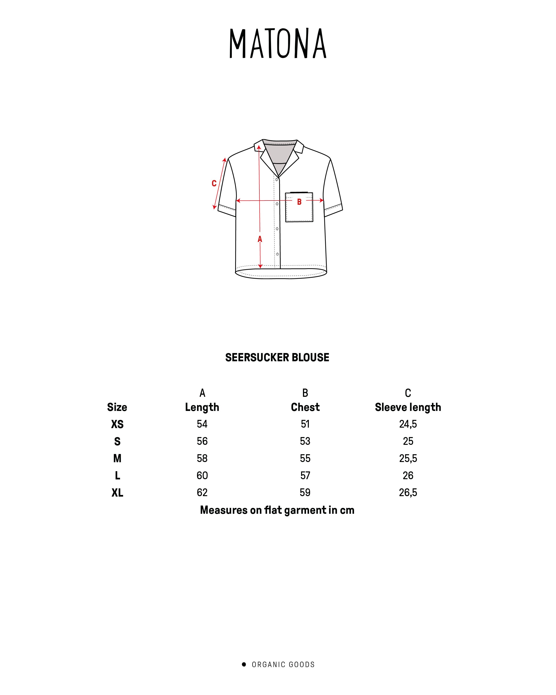 Seersucker Blouse honey