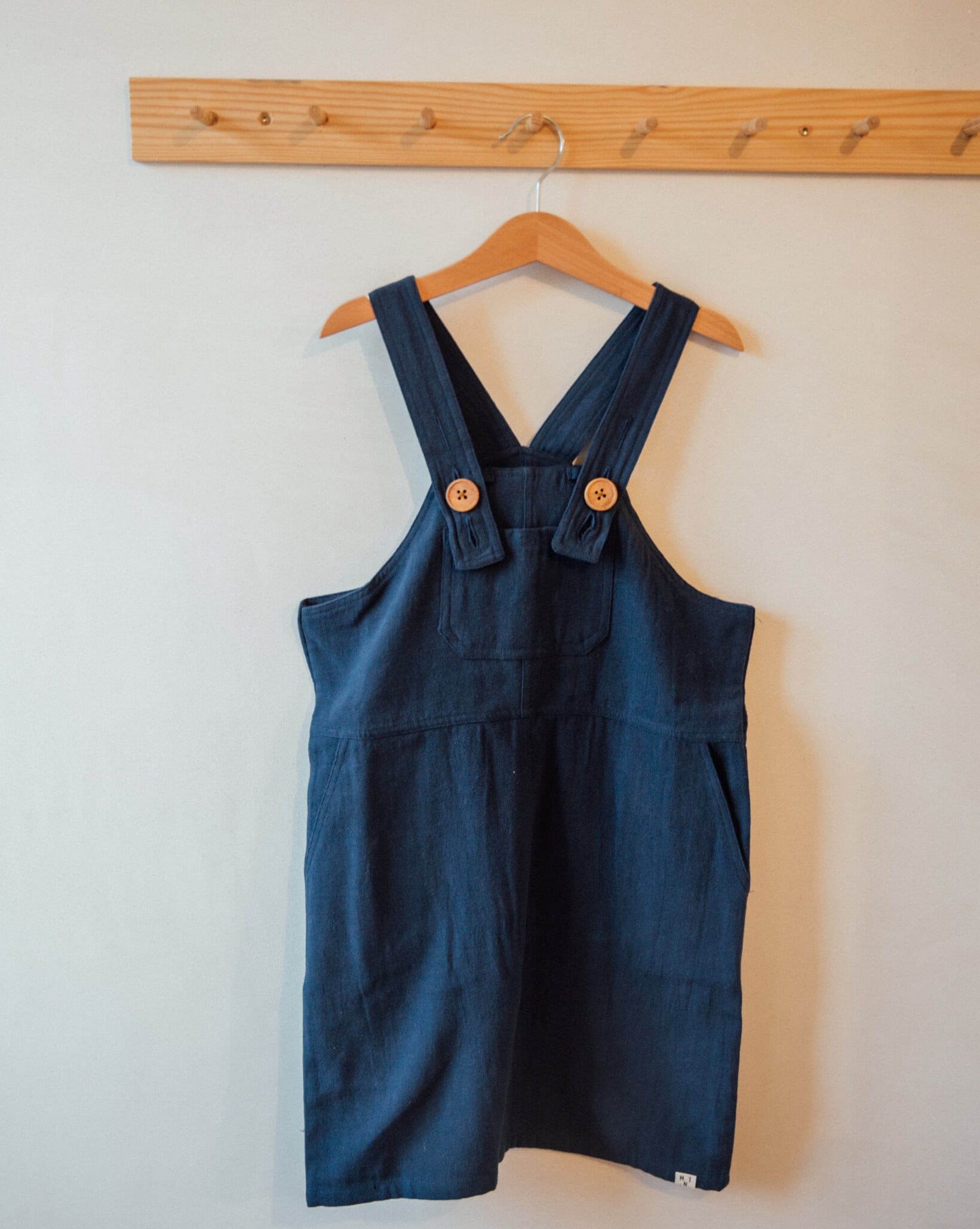 Retro Pinafore Dress nightfall