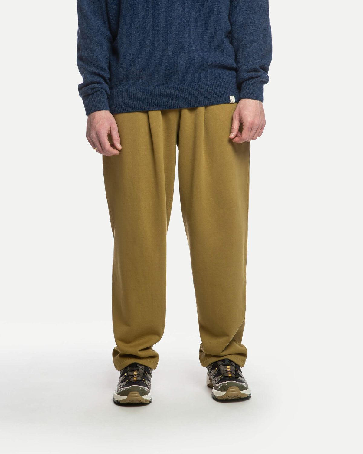 Pleated Sweatpants gold