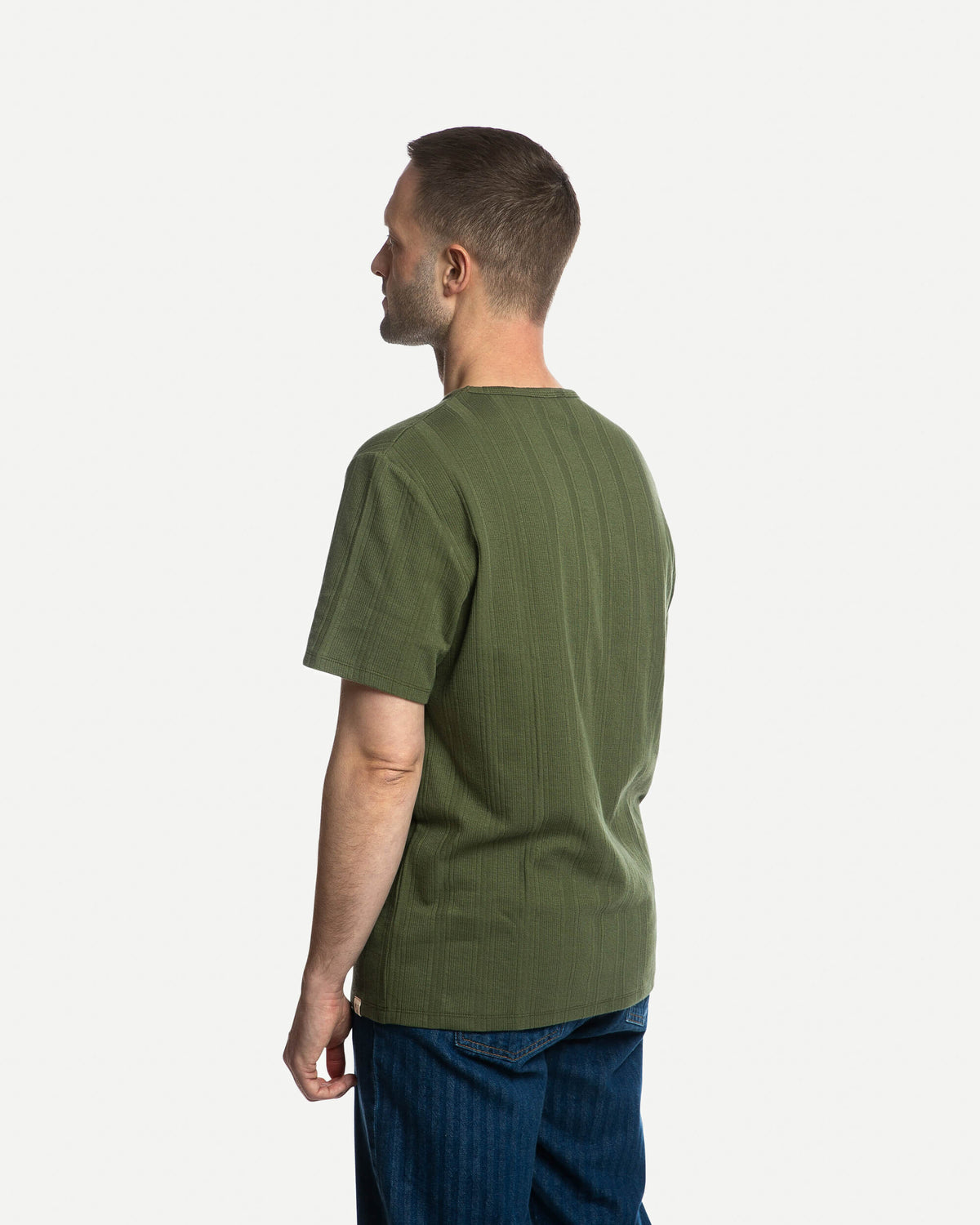 Shortsleeve Rib T-Shirt bronze green