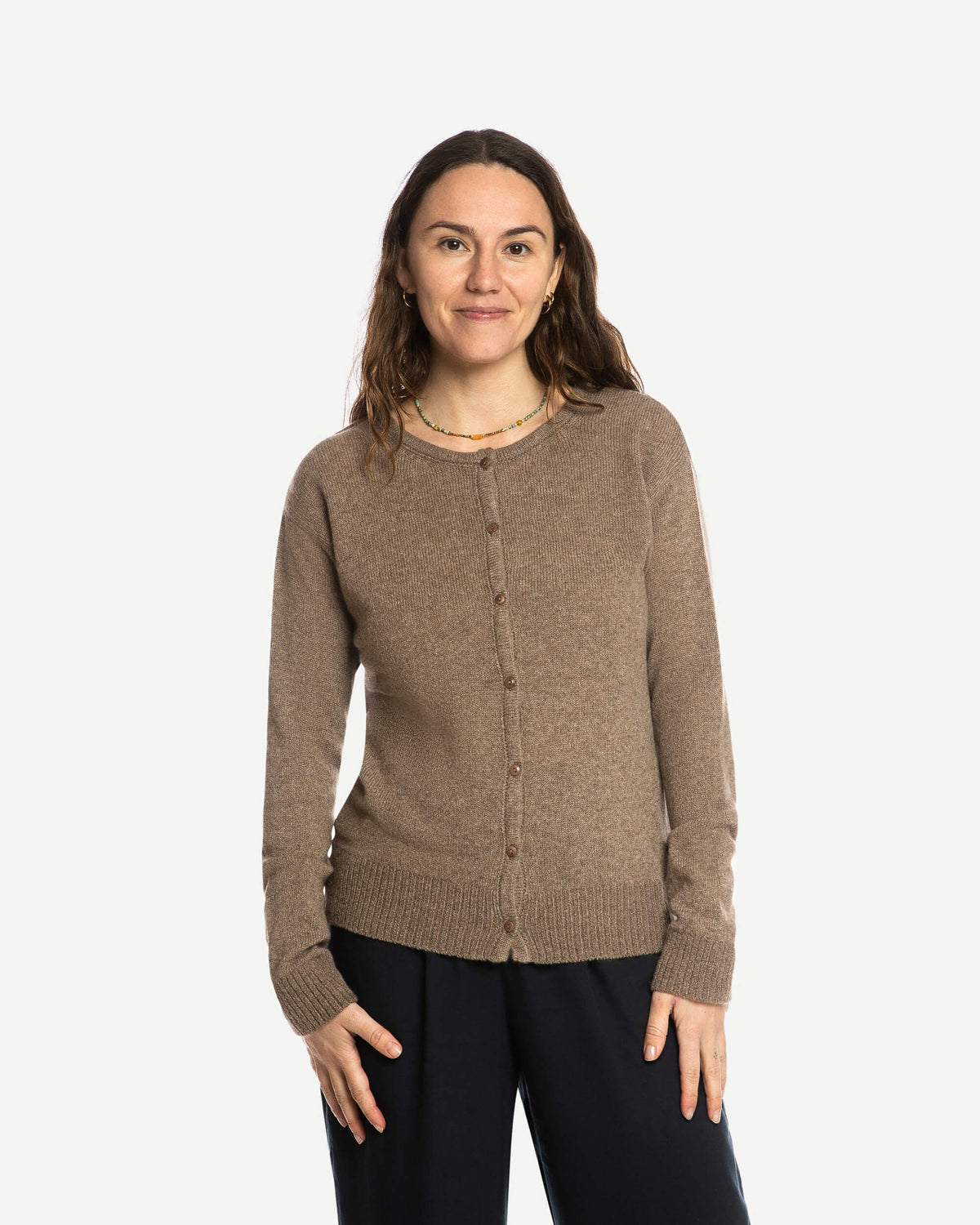 Cashmere Cardigan nougat