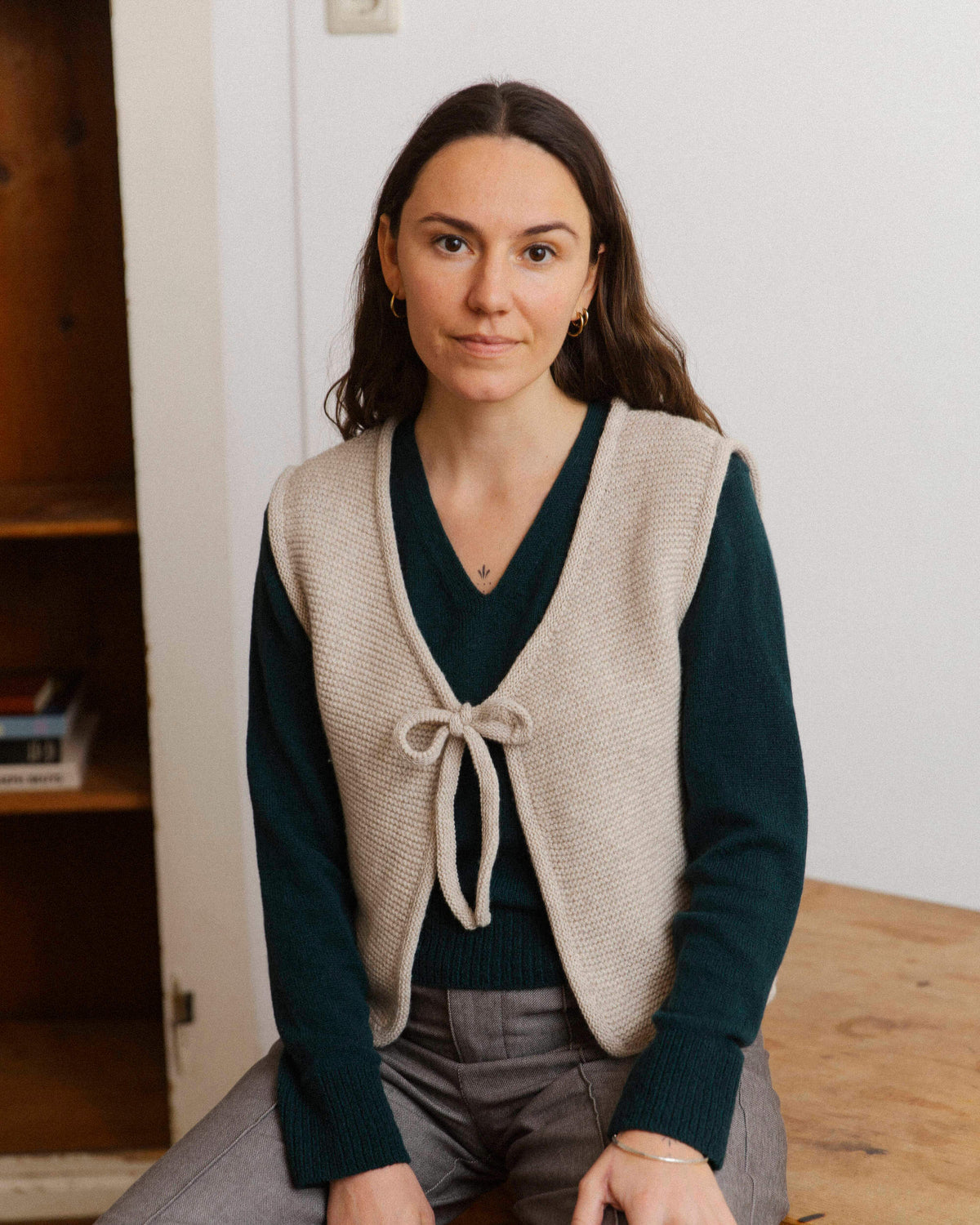 Cashmere Sweater dark forest