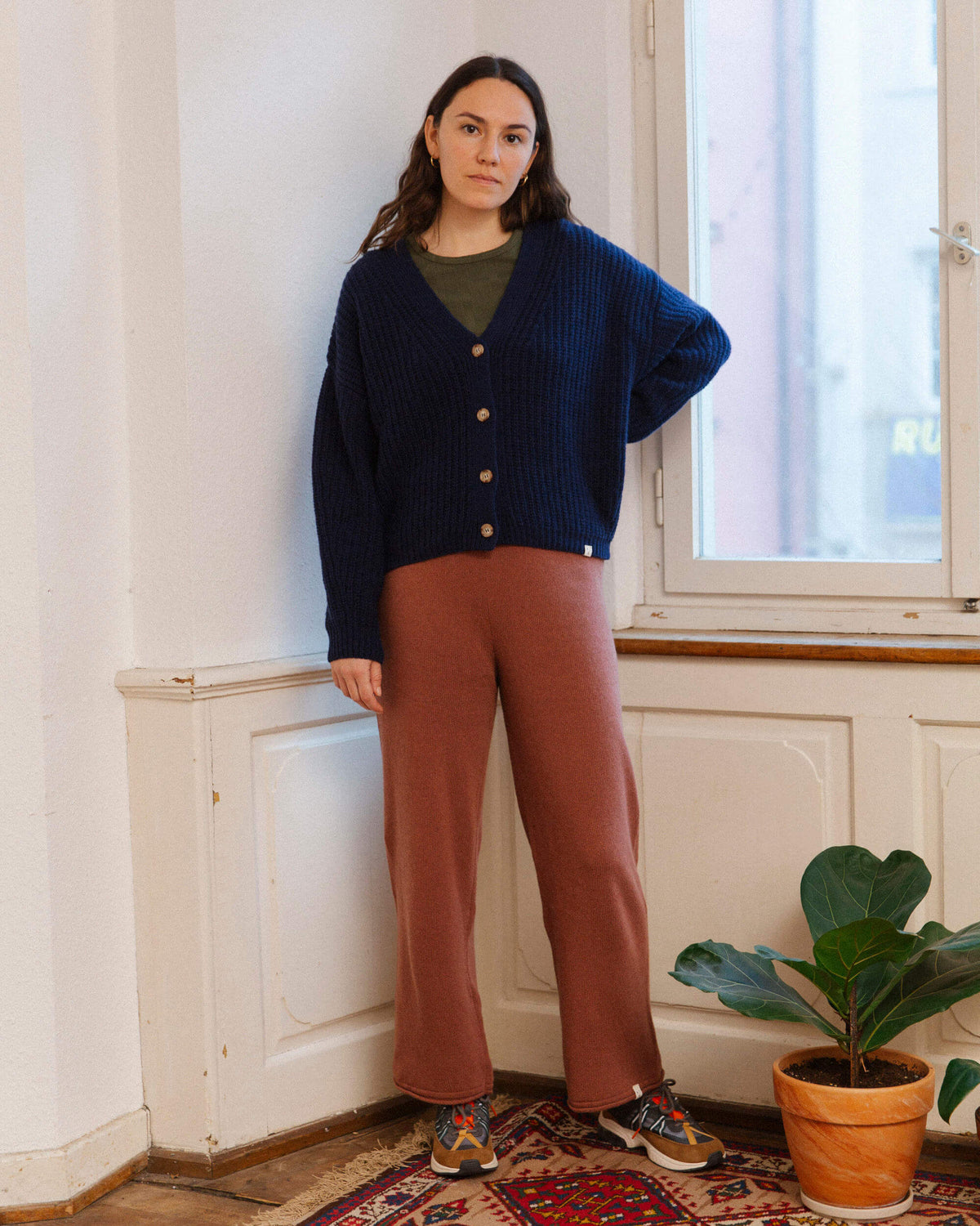 Knitted Culotte caramel