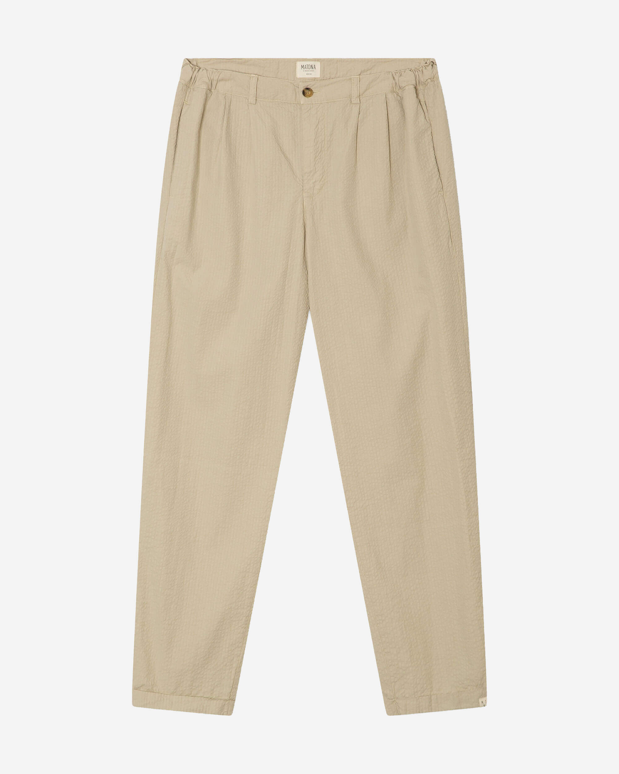 Seersucker Pants sand