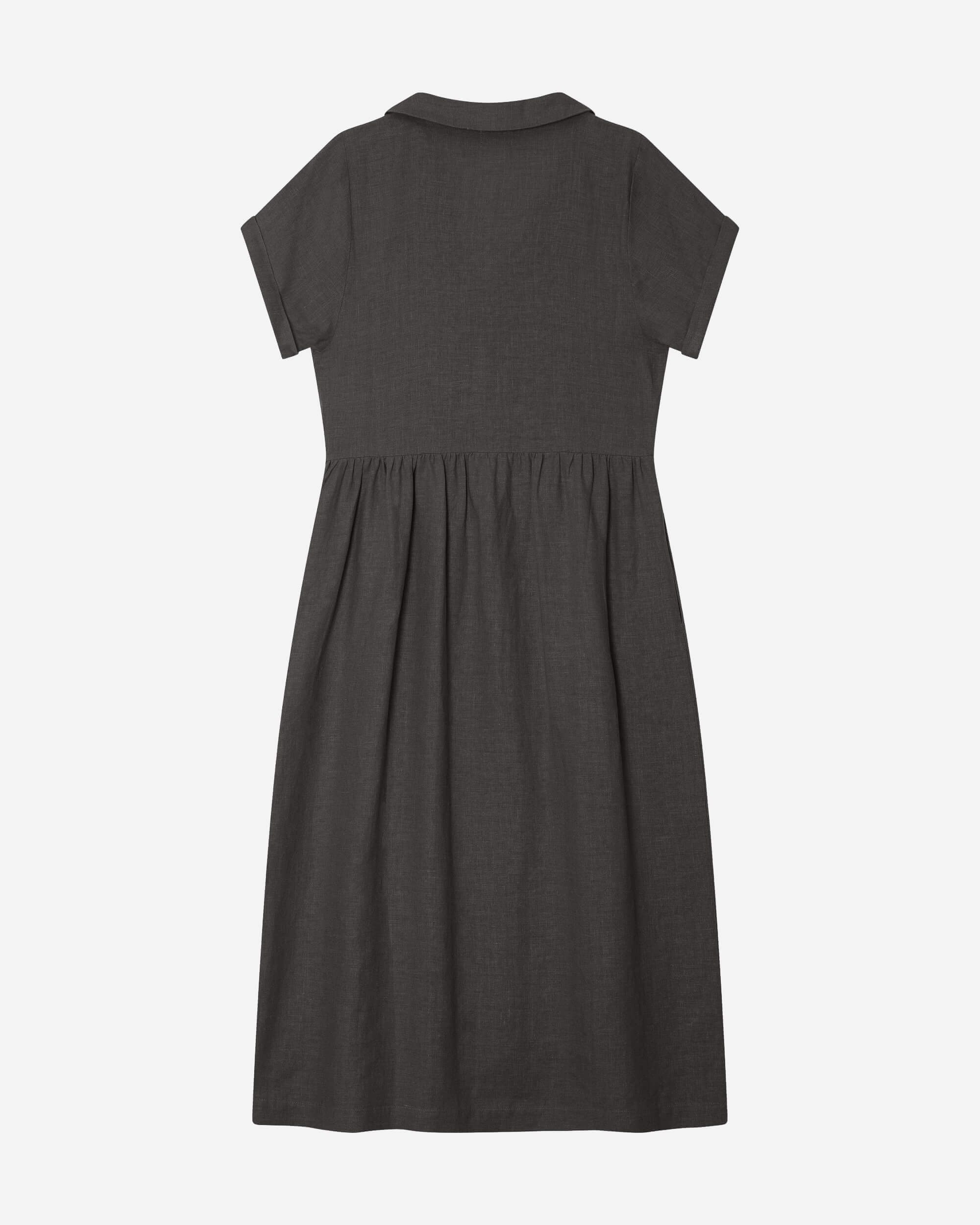 Collared Dress black
