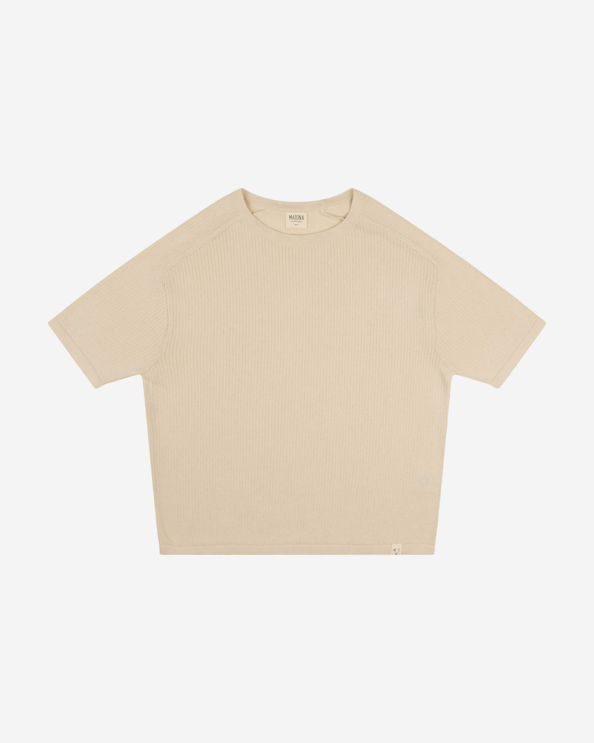 Knit T-Shirt bone