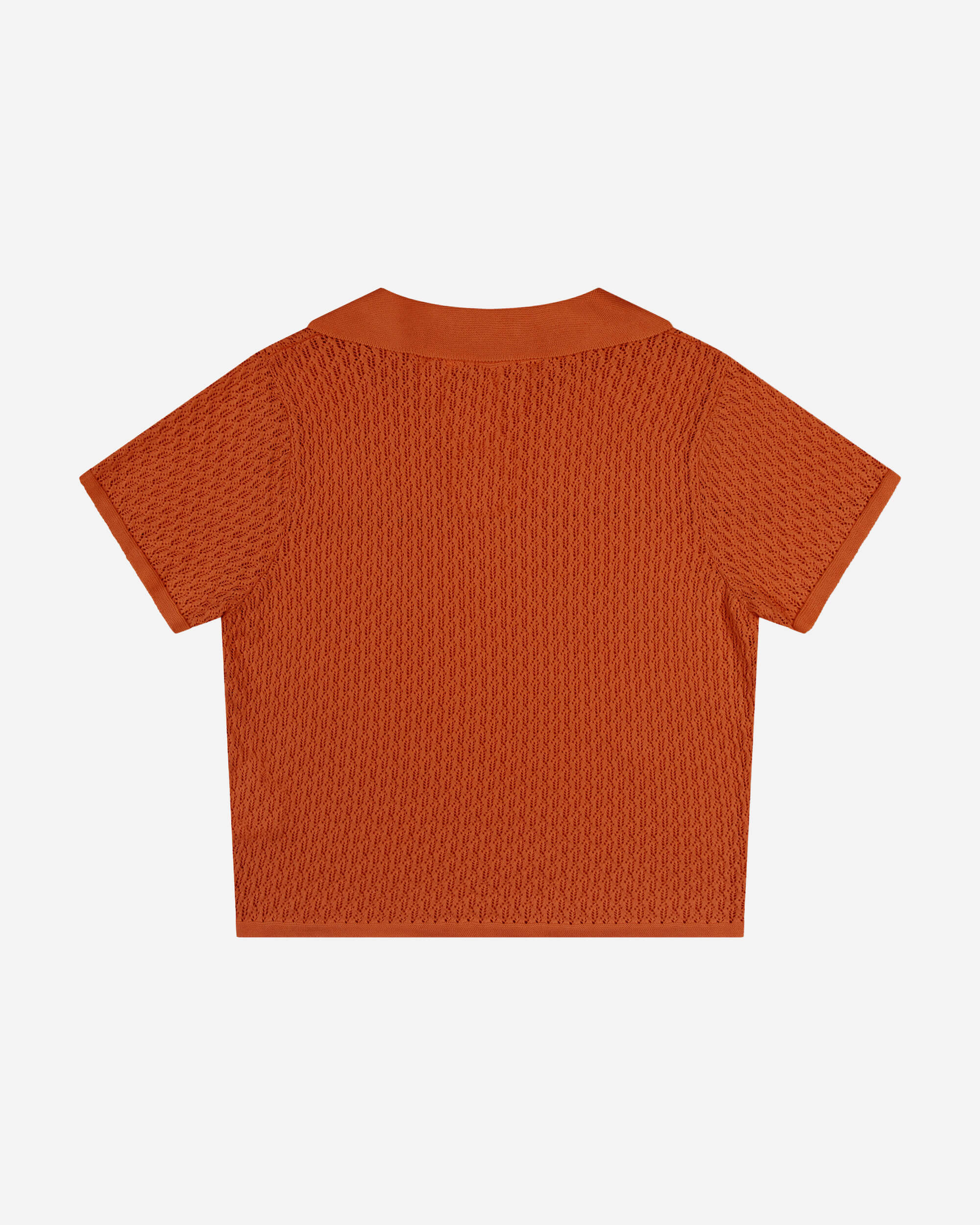 Pointelle Blouse copper