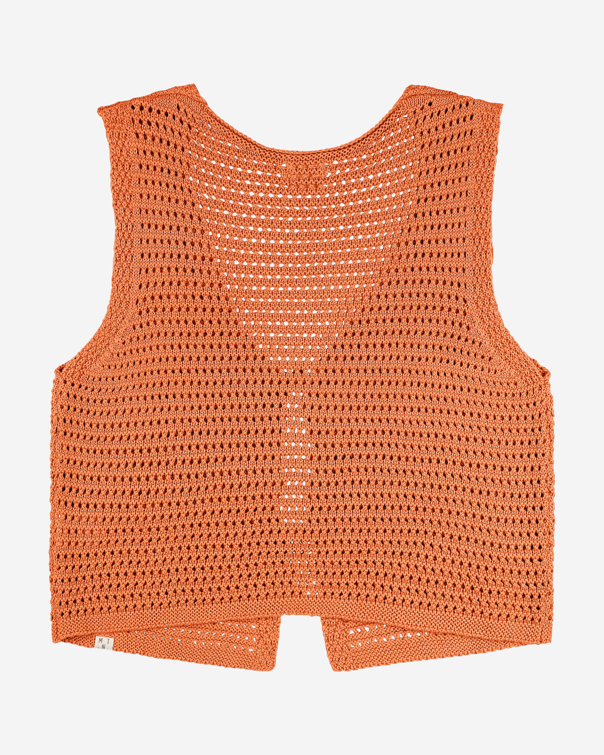 Tie Vest apricot