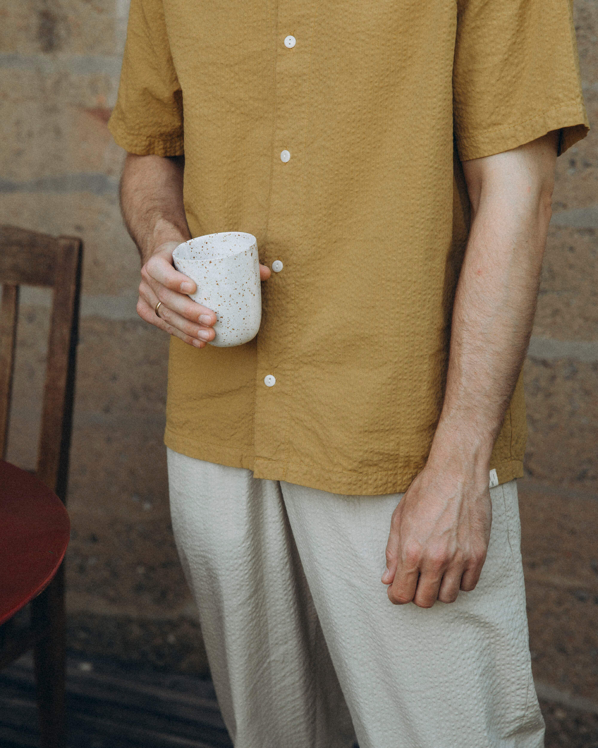 Bowling Shirt honey
