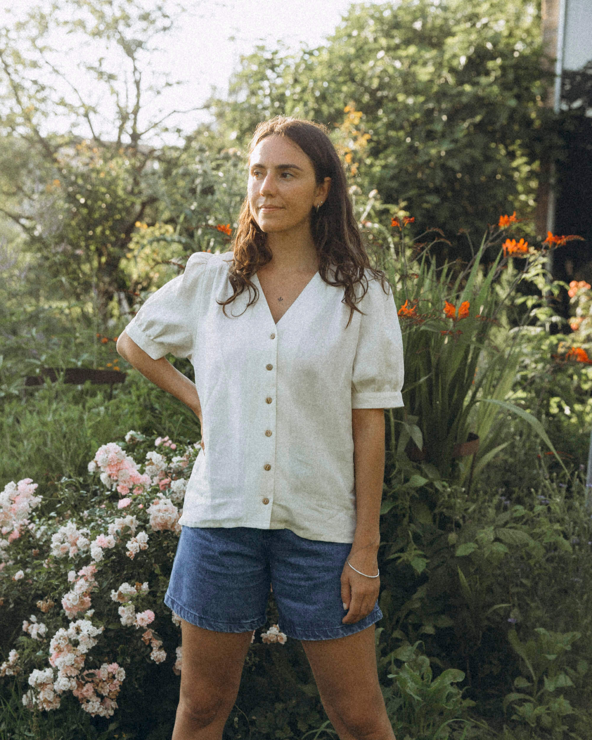 Day Blouse white