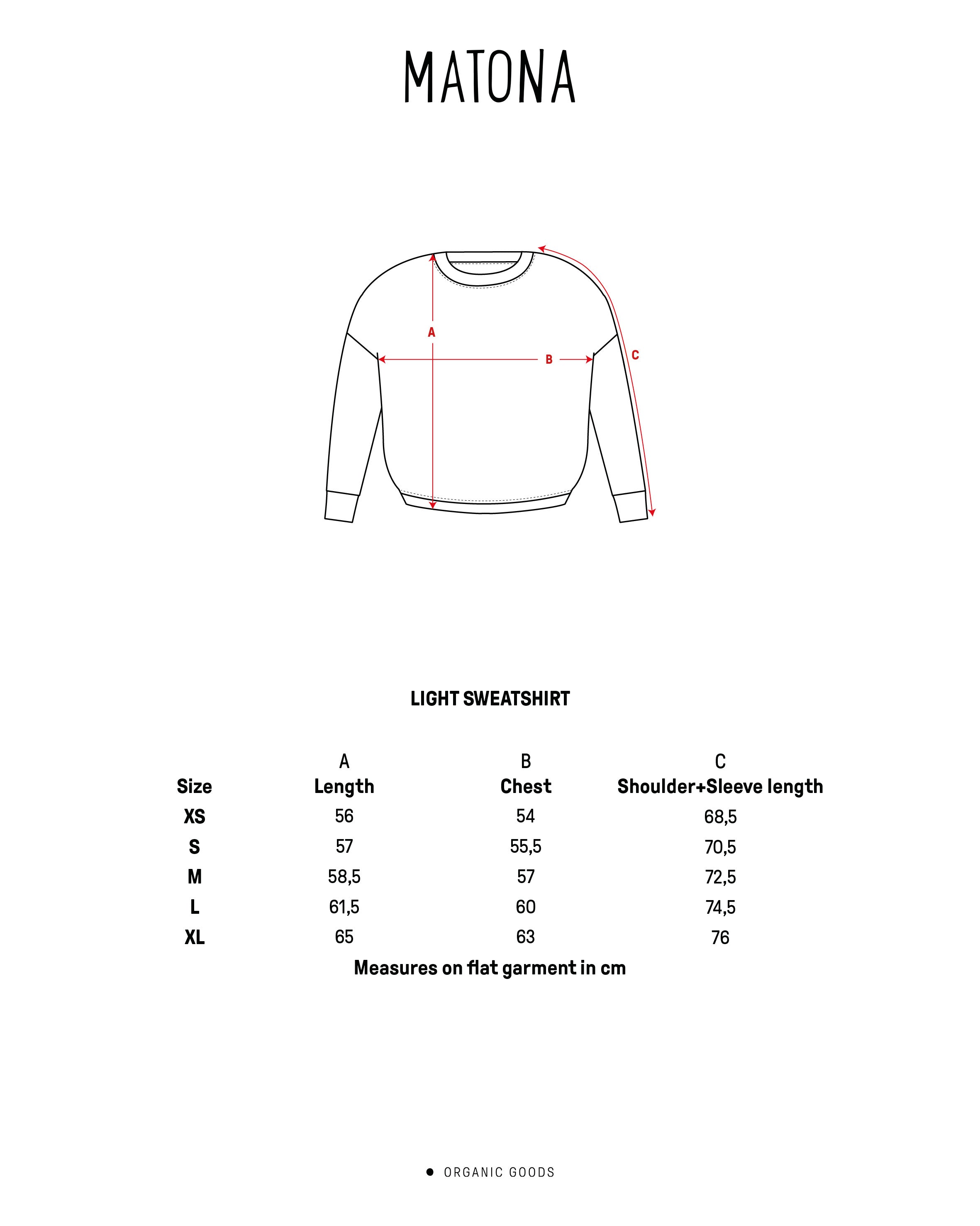 Light Sweatshirt sail blue
