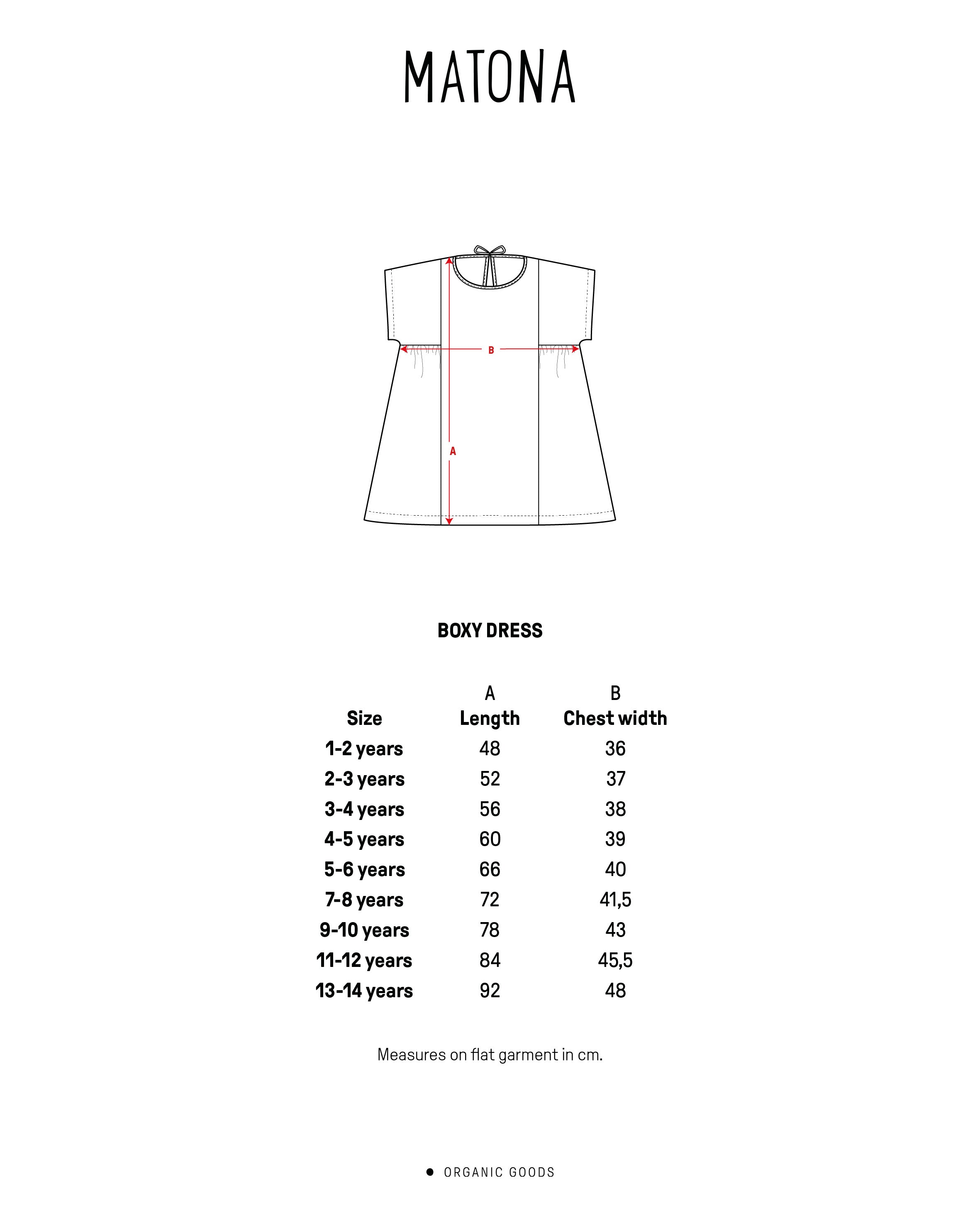 Boxy Dress rooibos