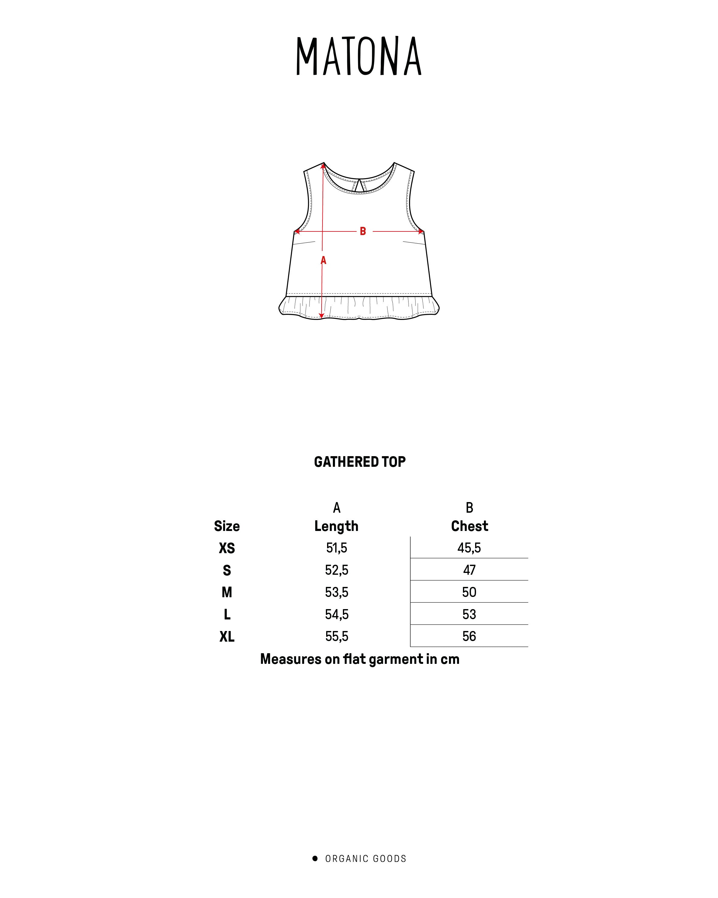 Gathered Top olive