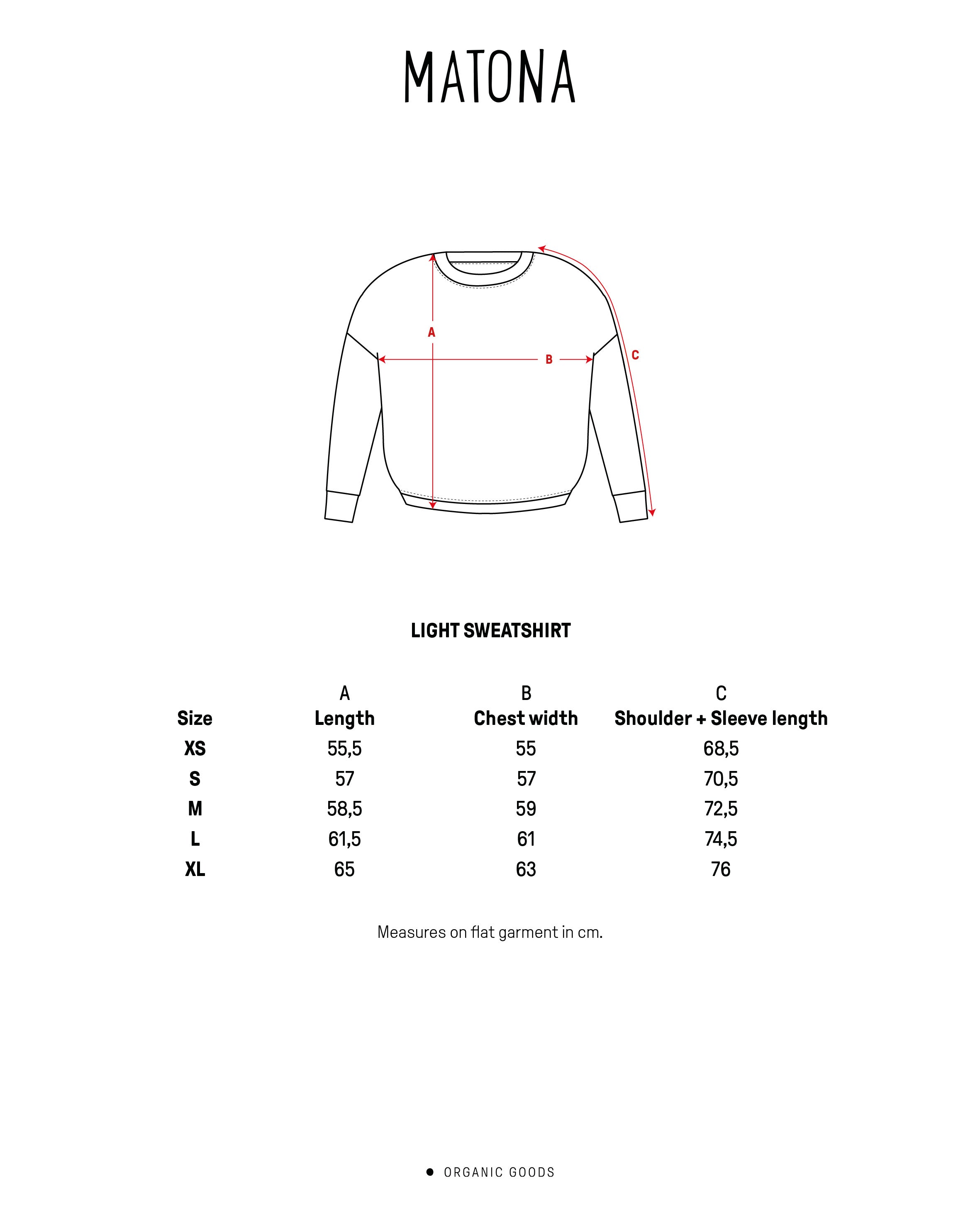 Light Sweatshirt vanilla