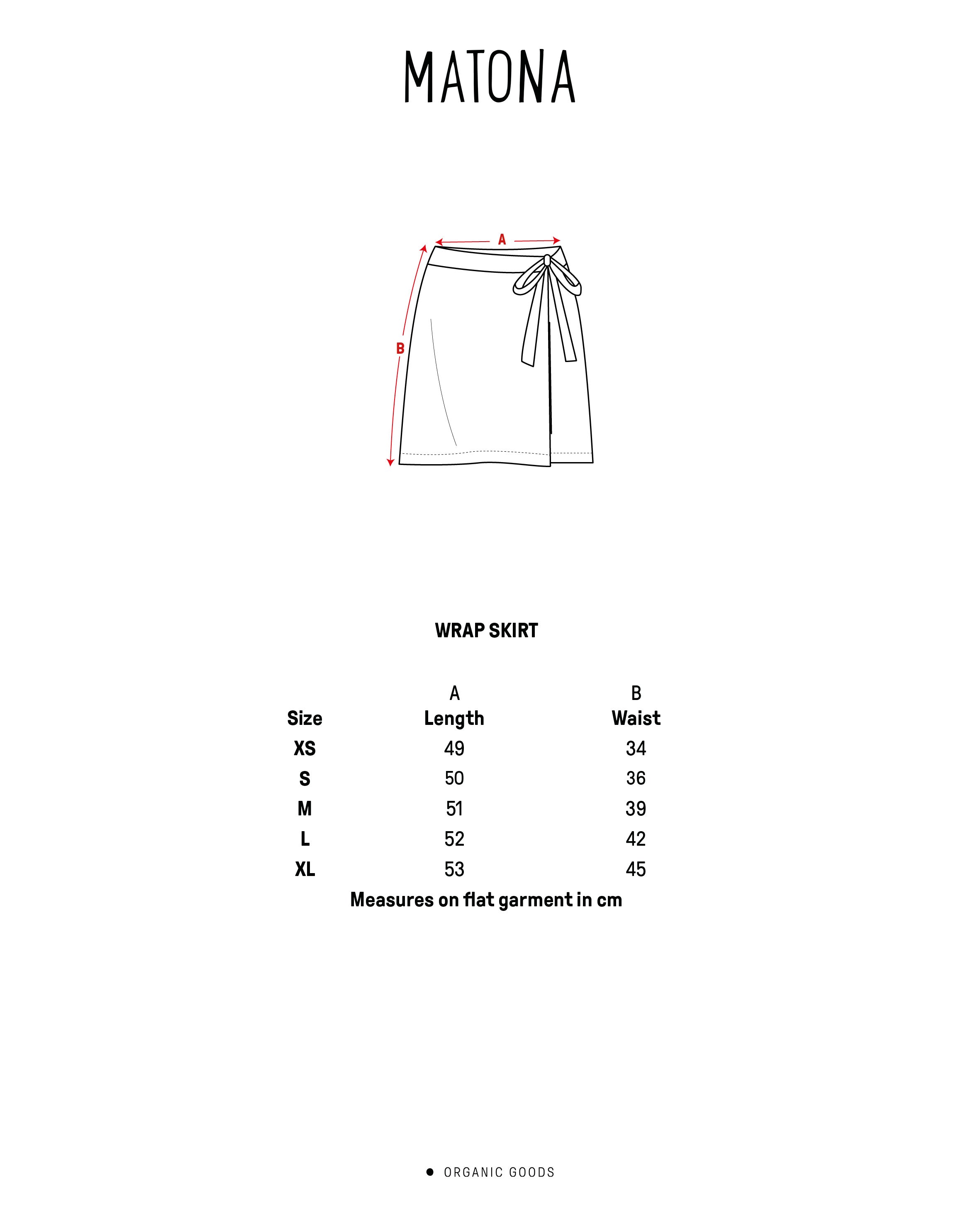 Wrap Skirt black