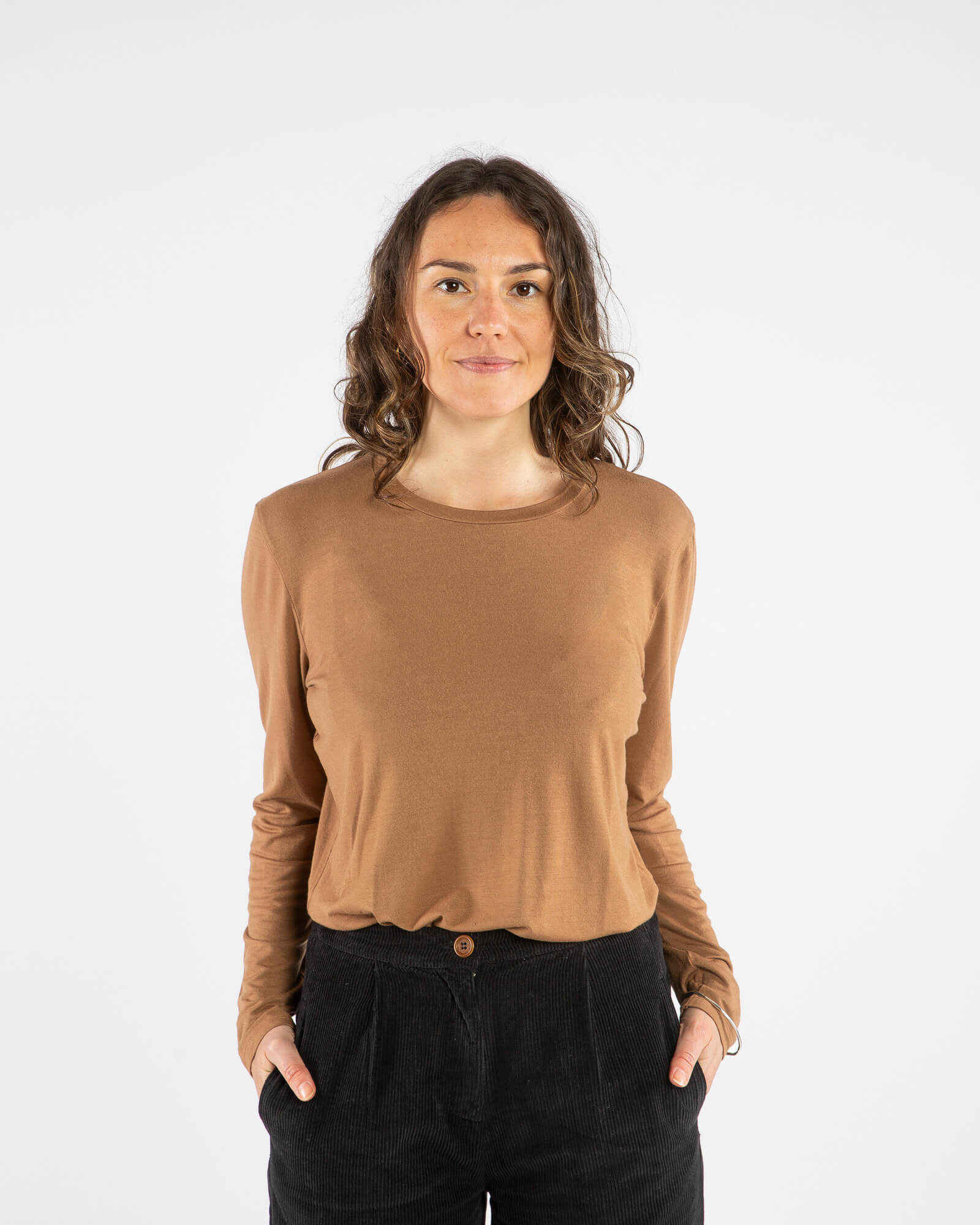 Soft Longsleeve light brown
