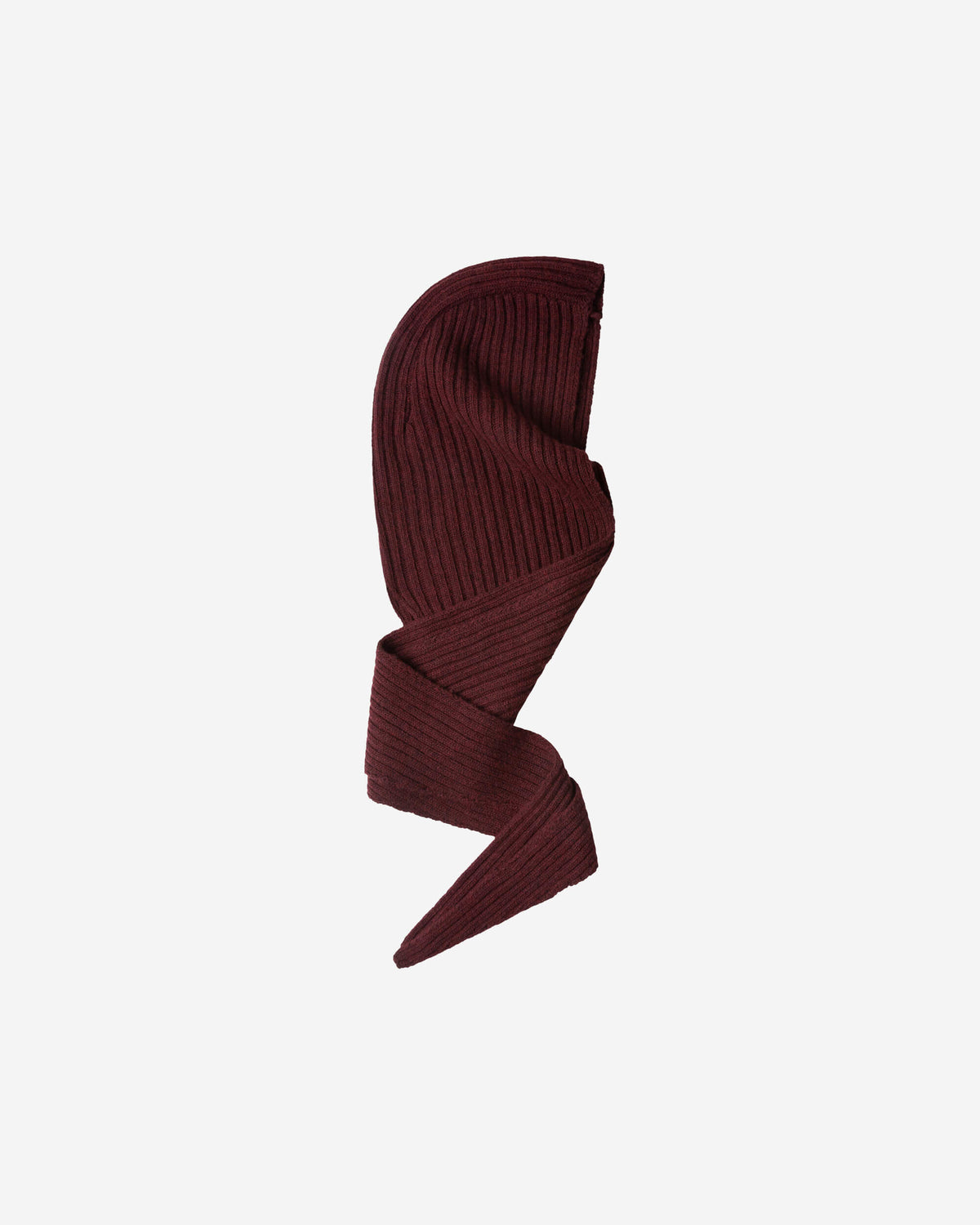 Hooded Scarf bordeaux