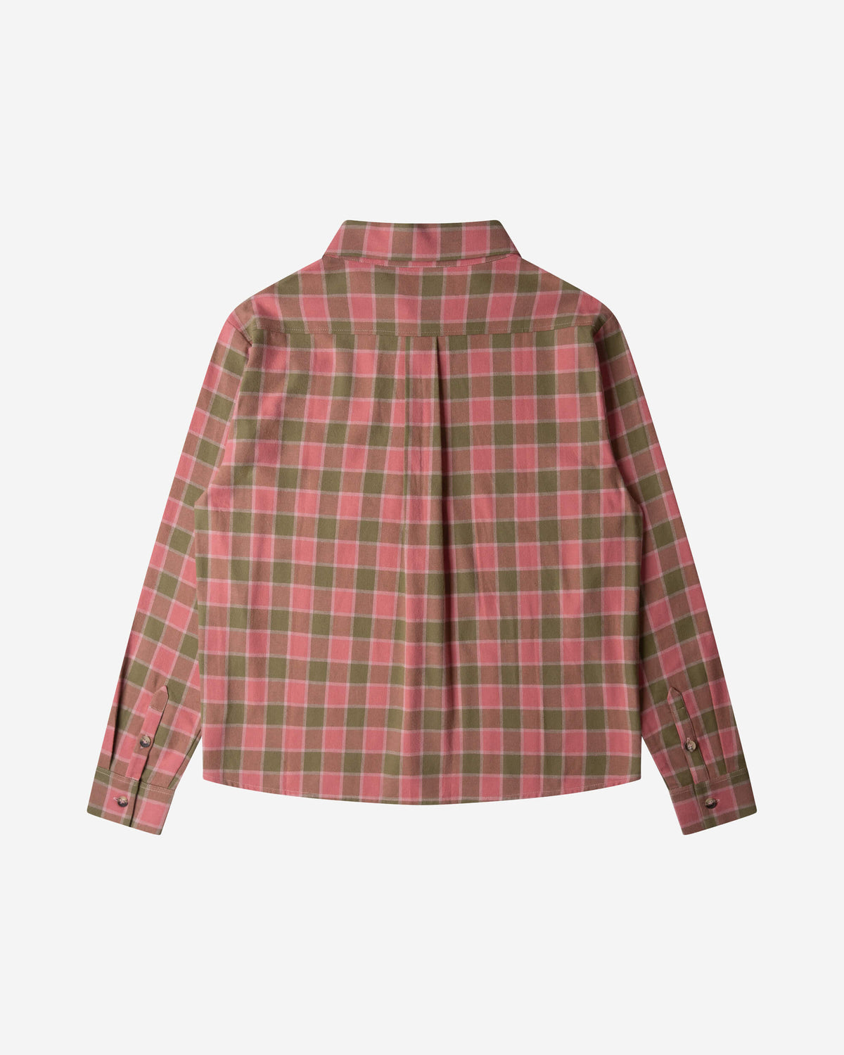 Wide Flannel Shirt coast check