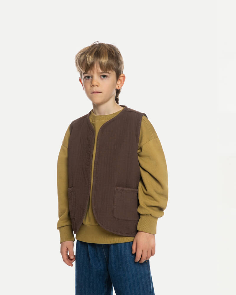 Liner Vest fudge