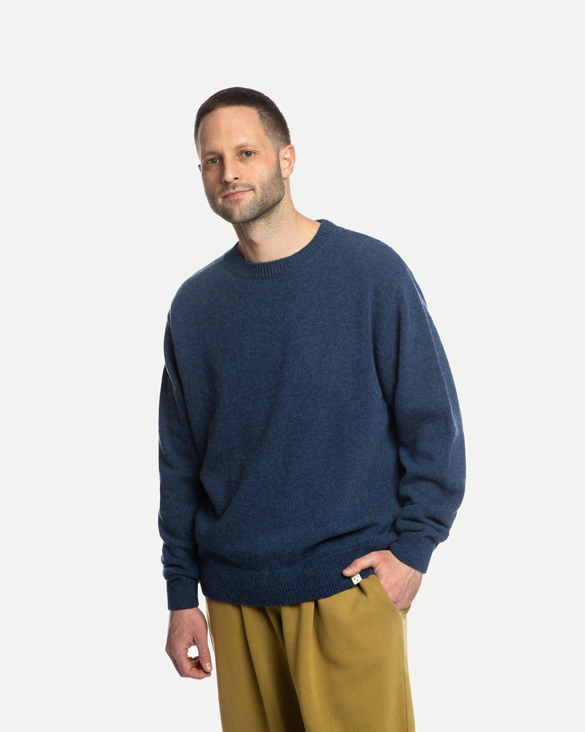 Classic Sweater blue melange