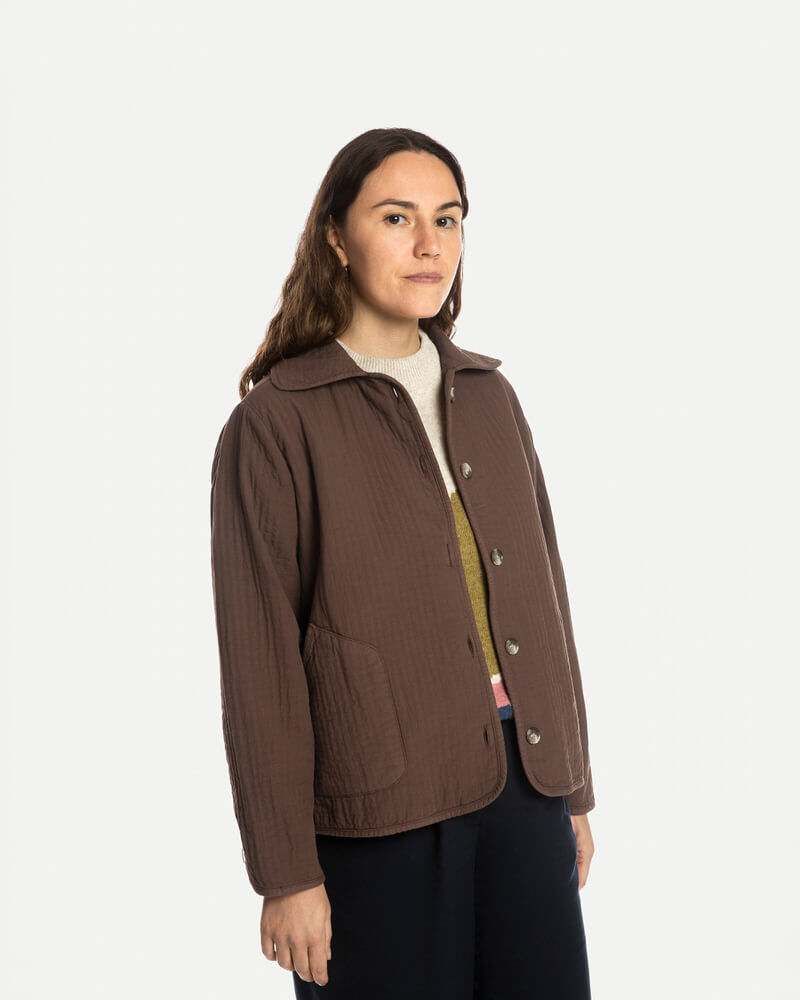 Quilted Jacket fudge
