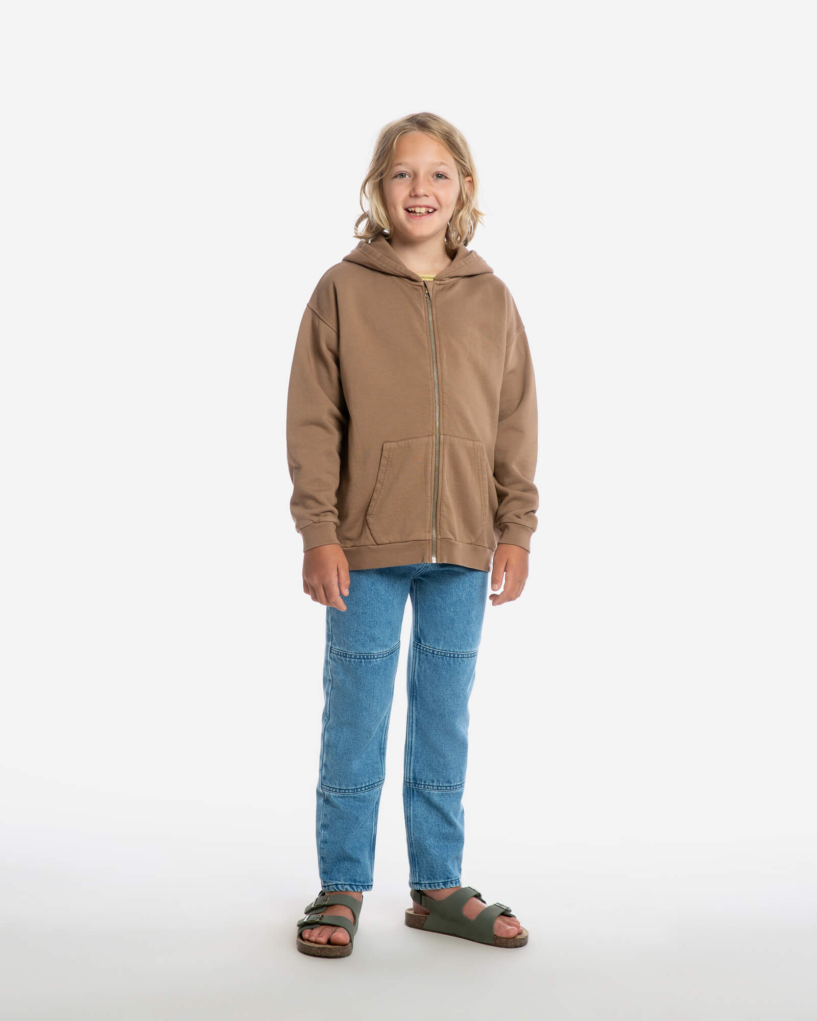 Zip Hoodie cocoa