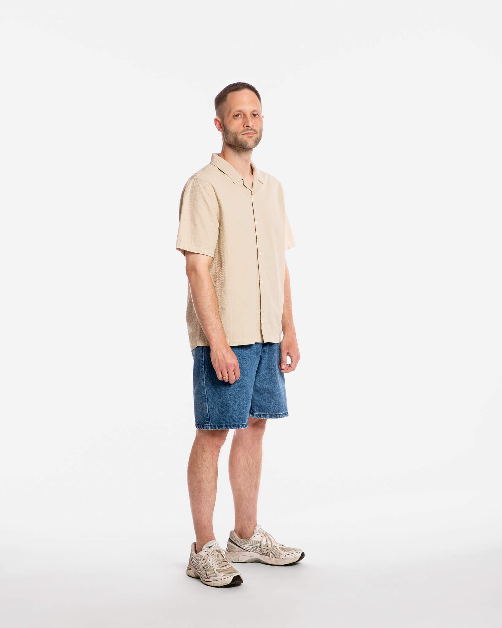 Bowling Shirt sand