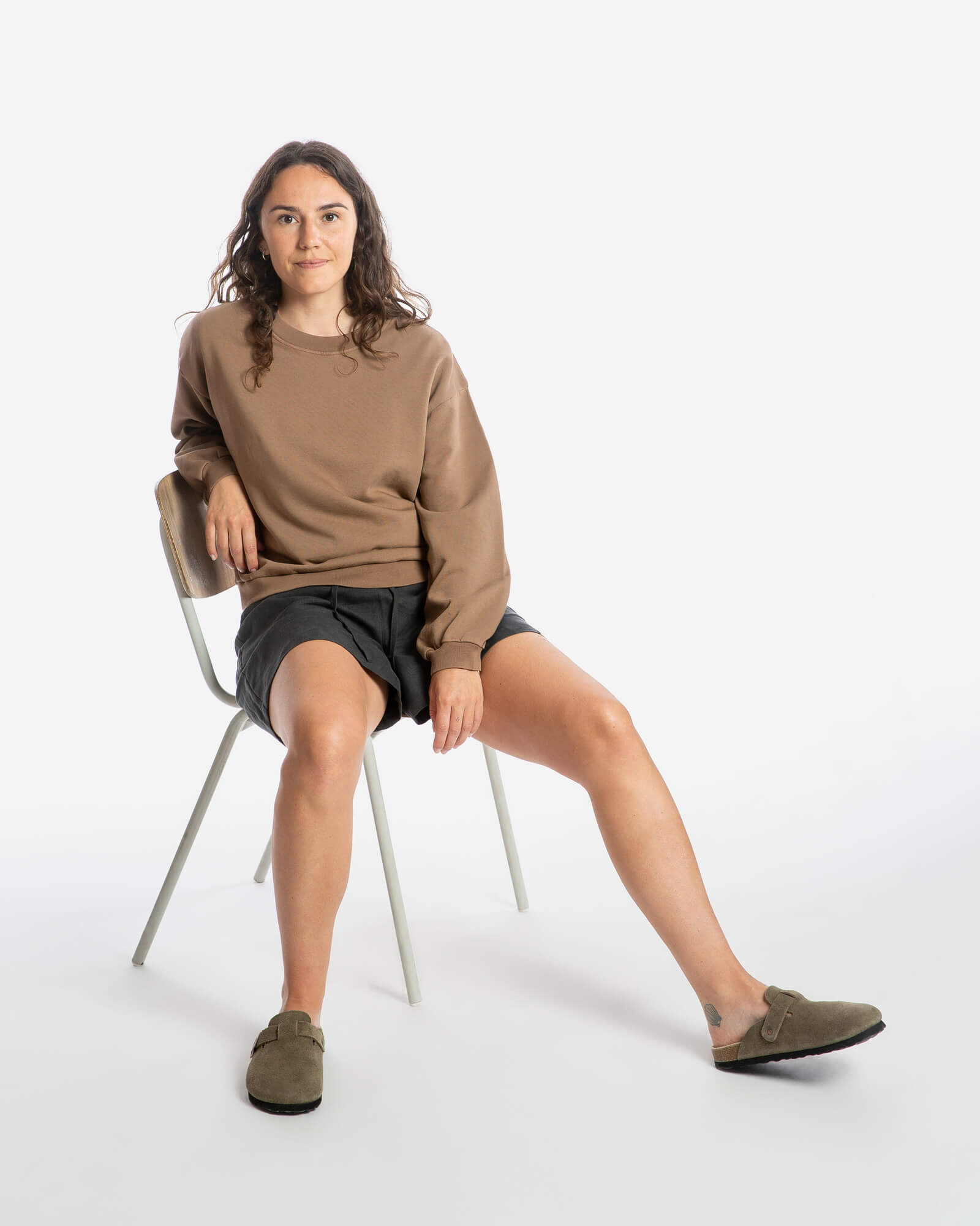Light Sweatshirt cocoa