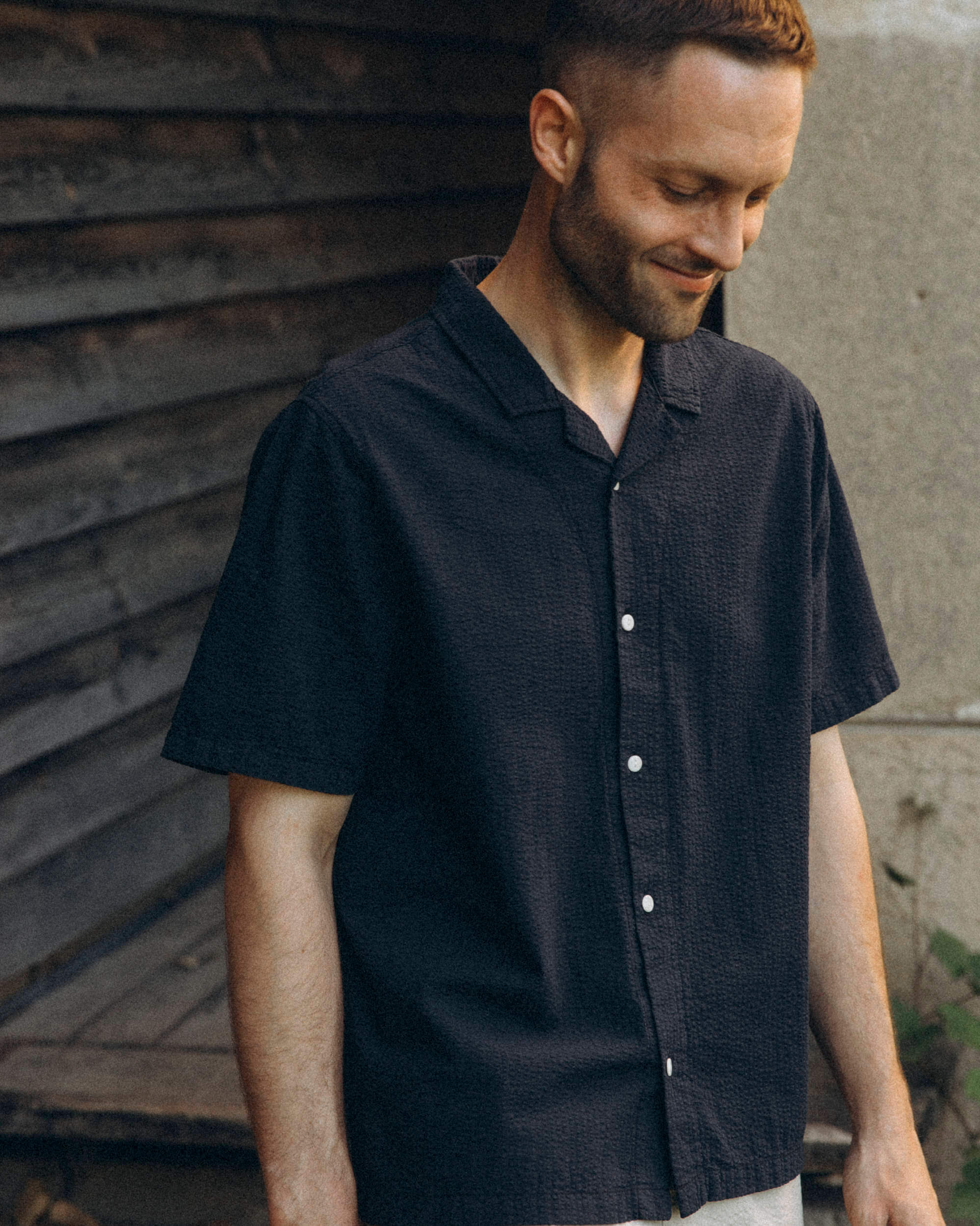 Bowling Shirt navy